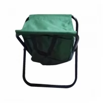 Стул-сумка 26x32x39см до 80кг (сталь d=18x0,8мм) зеленый, E1M